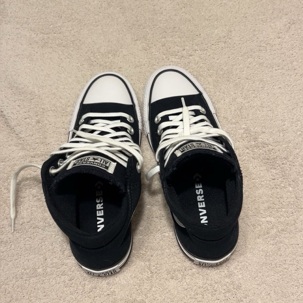 Converse Black and White Low-Top Sneakers